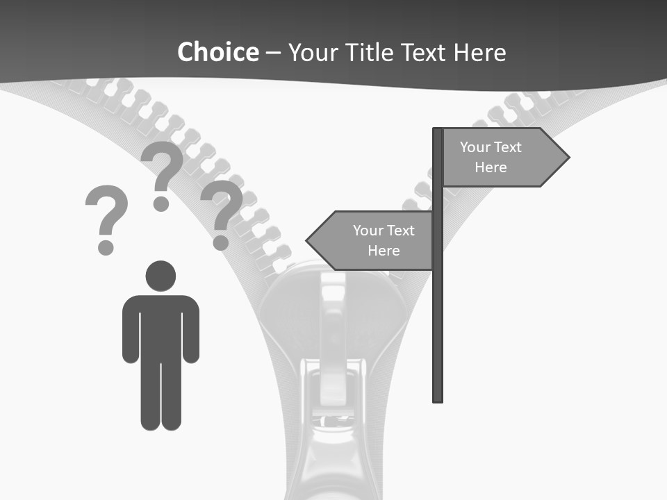 Section Object Accessory PowerPoint Template