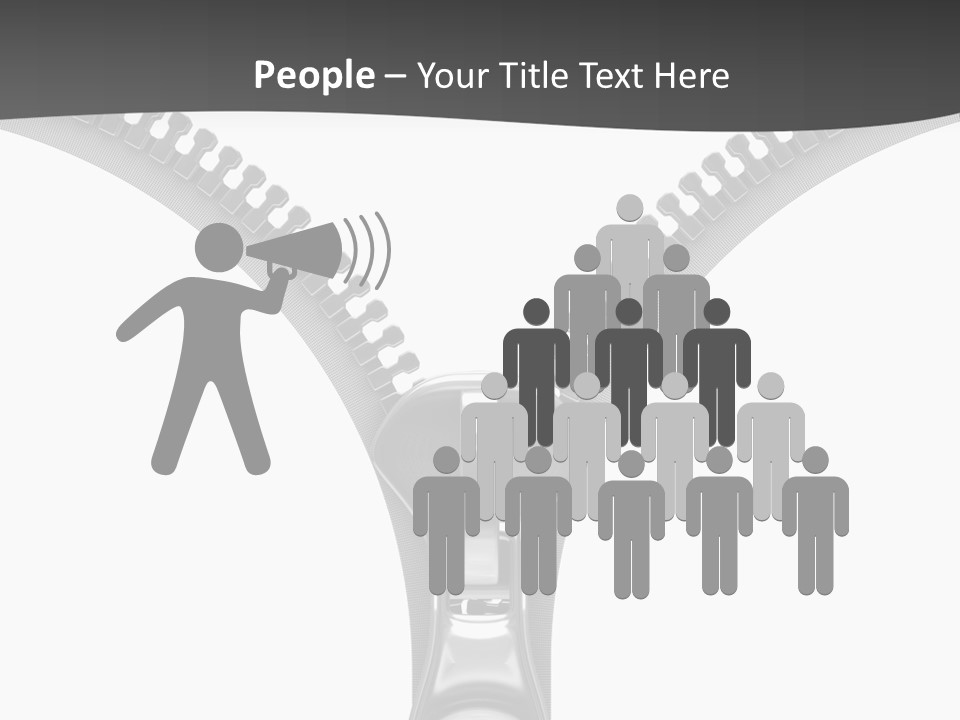 Section Object Accessory PowerPoint Template