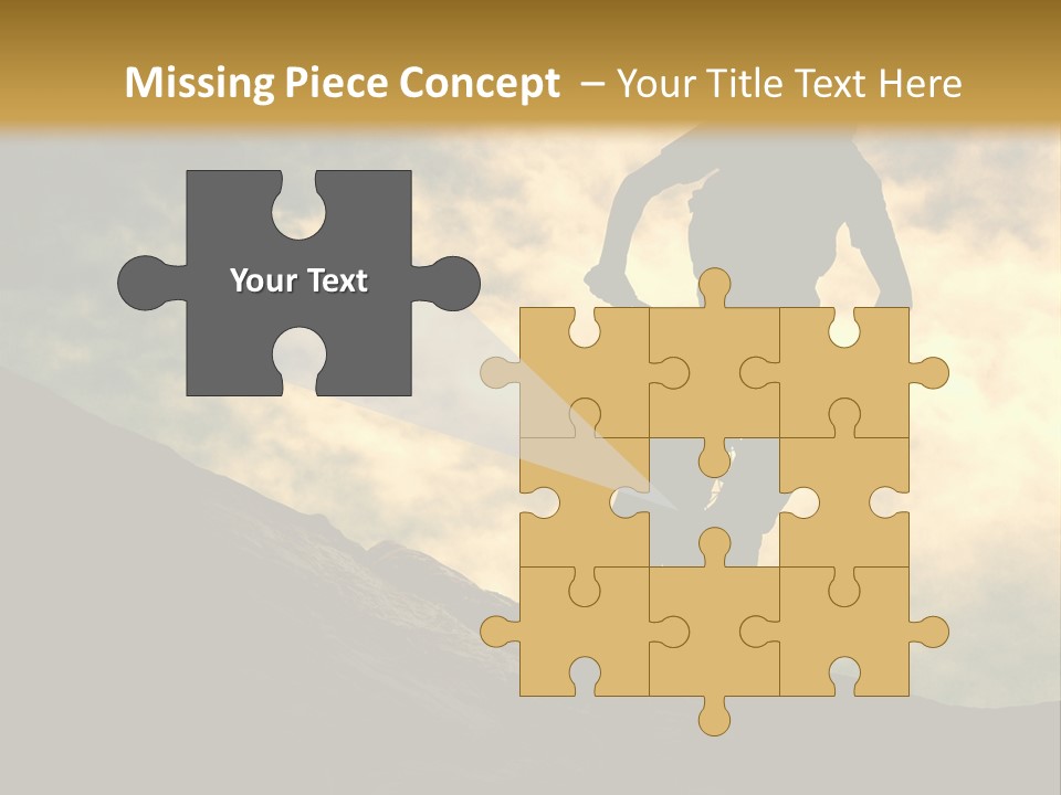 Activity Teen Bike PowerPoint Template