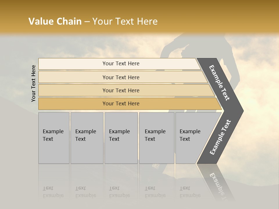 Activity Teen Bike PowerPoint Template