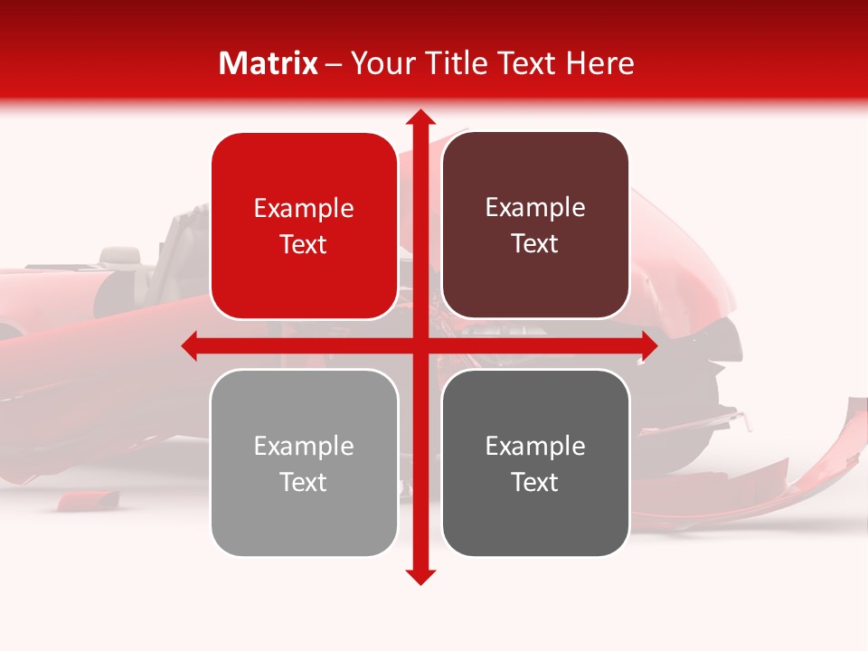 Wreck Hood Crumple PowerPoint Template