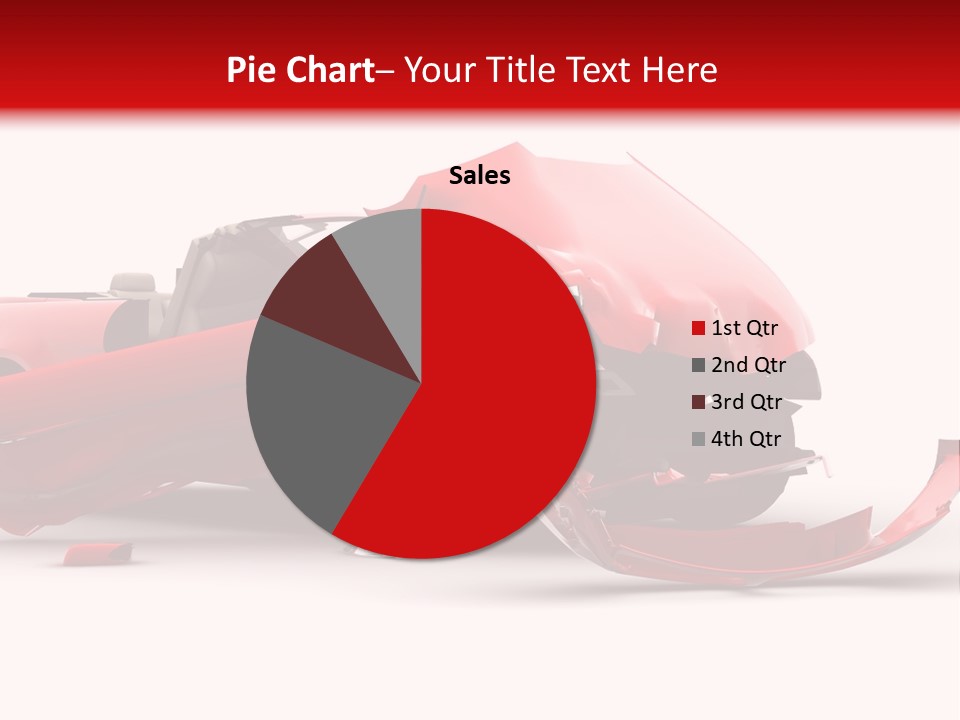 Wreck Hood Crumple PowerPoint Template