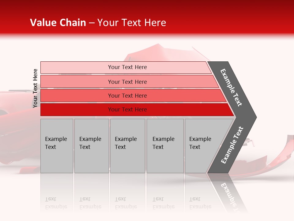 Wreck Hood Crumple PowerPoint Template