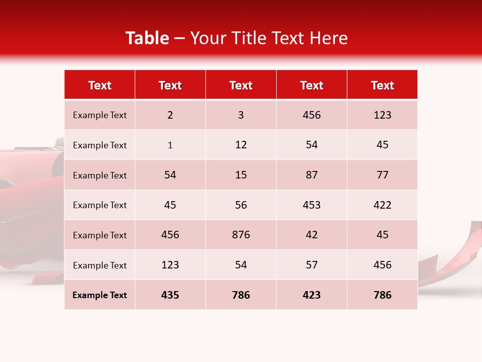 Wreck Hood Crumple PowerPoint Template