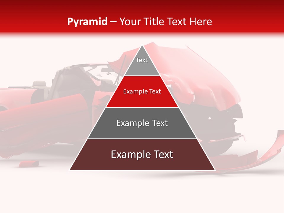 Wreck Hood Crumple PowerPoint Template