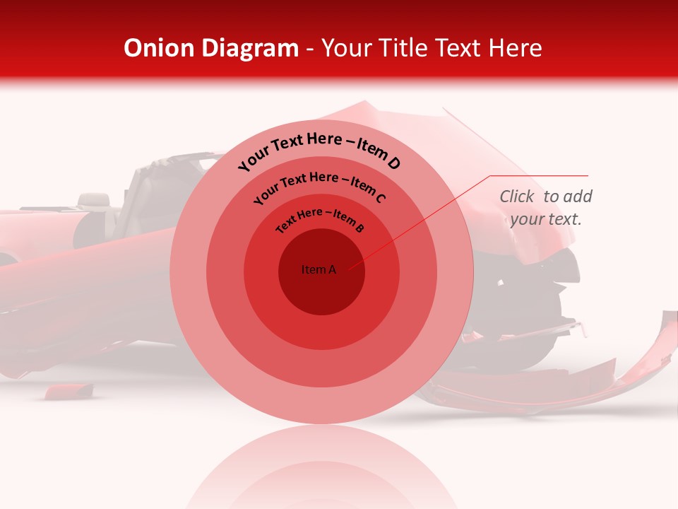 Wreck Hood Crumple PowerPoint Template