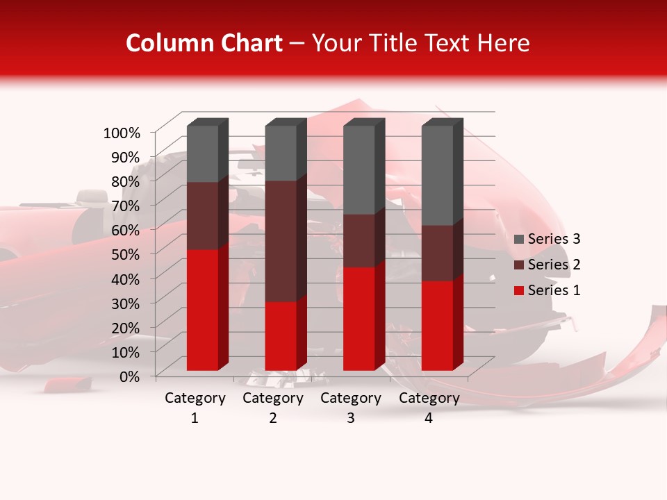 Wreck Hood Crumple PowerPoint Template