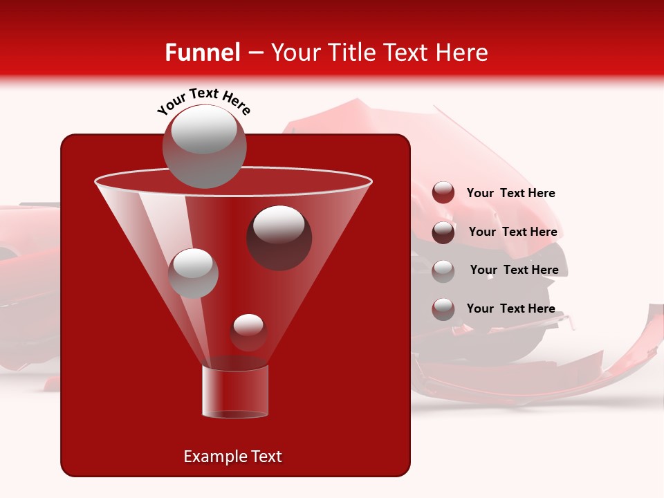 Wreck Hood Crumple PowerPoint Template