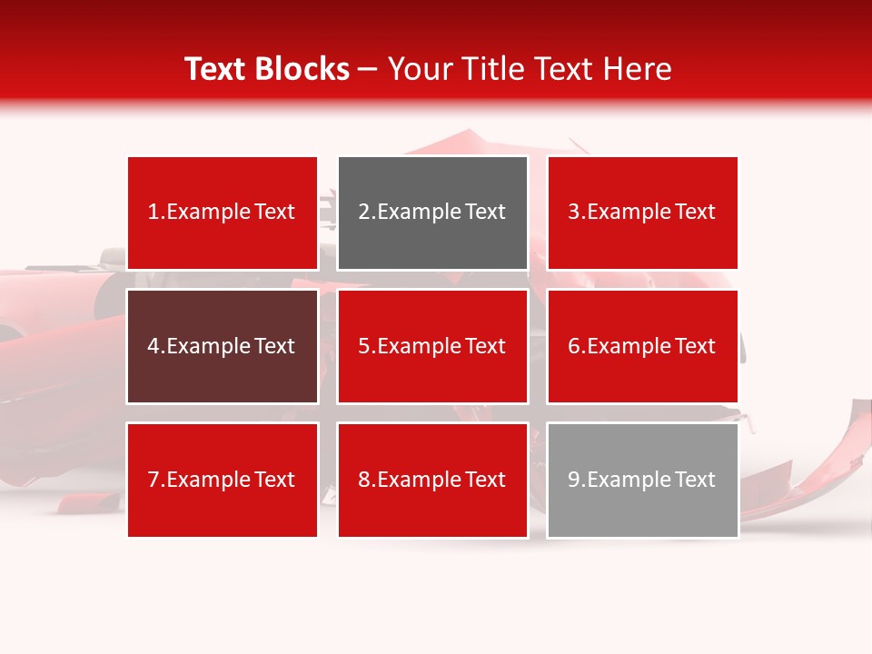 Wreck Hood Crumple PowerPoint Template