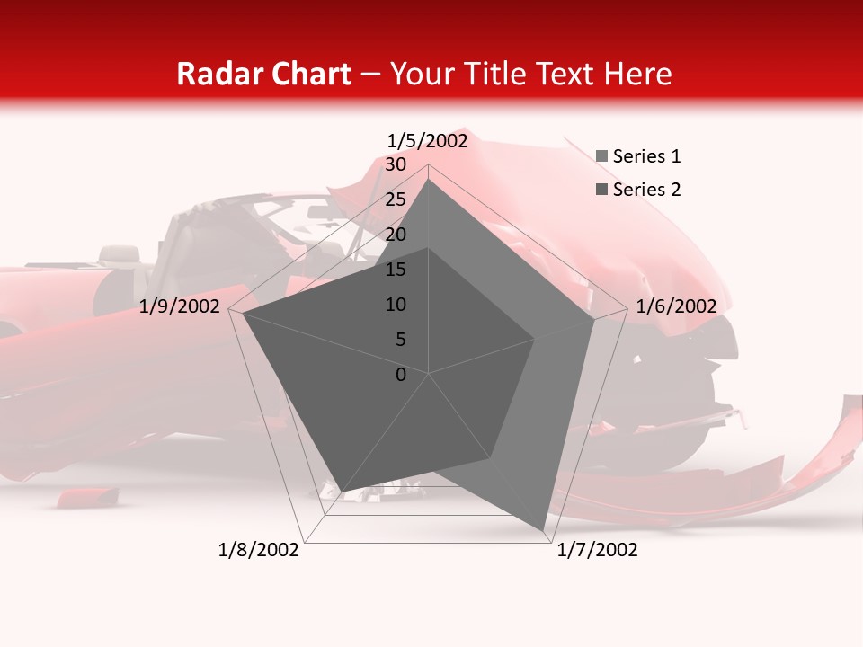 Wreck Hood Crumple PowerPoint Template