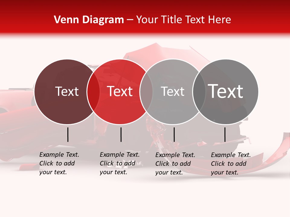 Wreck Hood Crumple PowerPoint Template