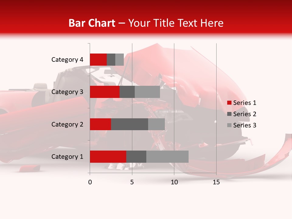 Wreck Hood Crumple PowerPoint Template