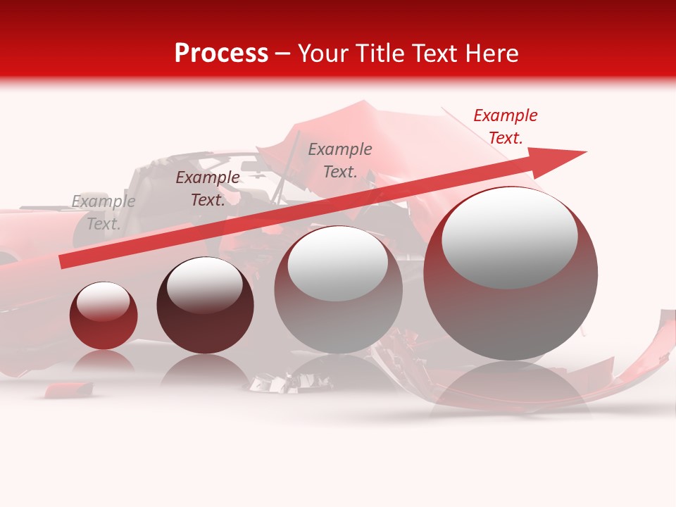 Wreck Hood Crumple PowerPoint Template