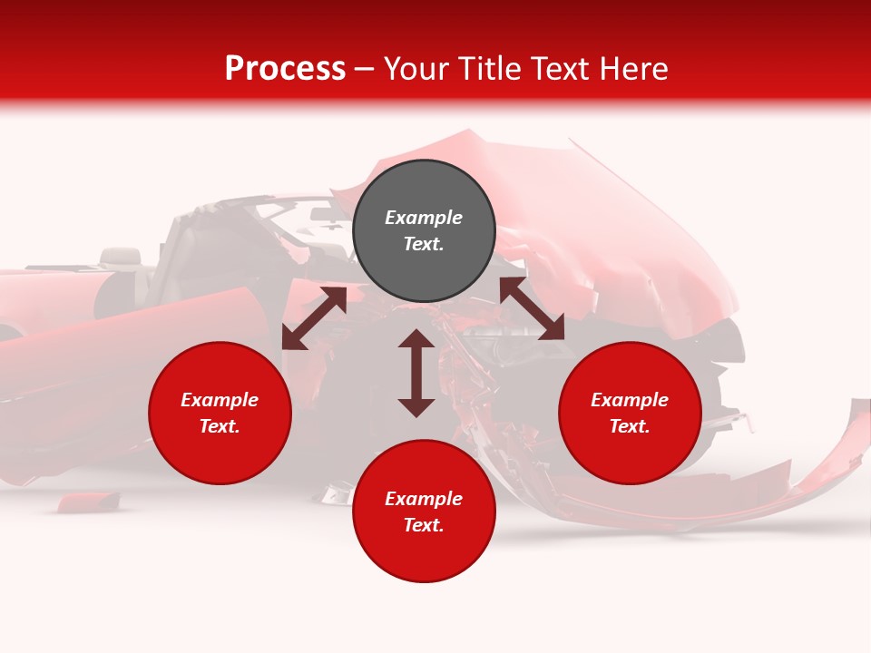 Wreck Hood Crumple PowerPoint Template