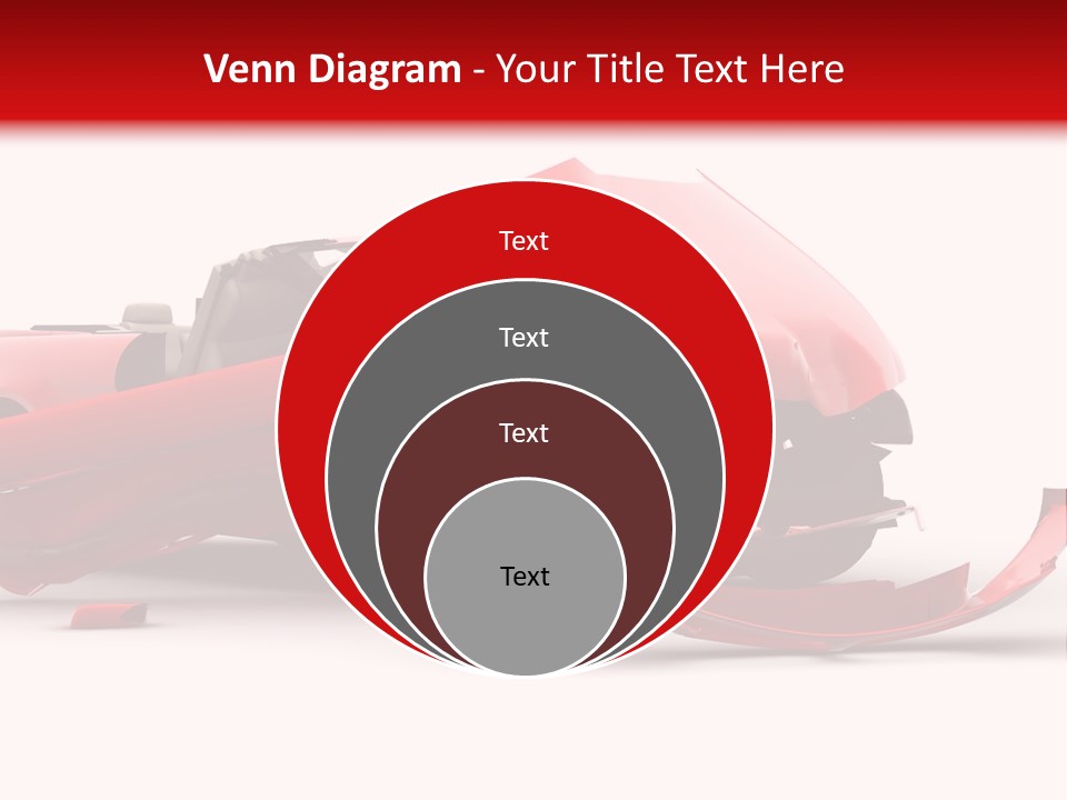Wreck Hood Crumple PowerPoint Template