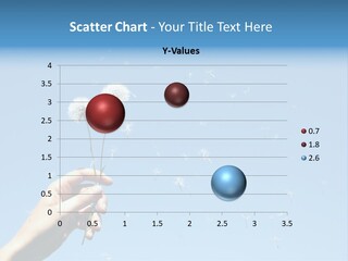 Fingers Horizontal Freedom PowerPoint Template