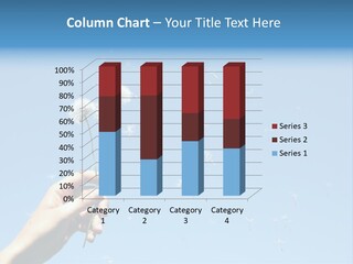 Fingers Horizontal Freedom PowerPoint Template