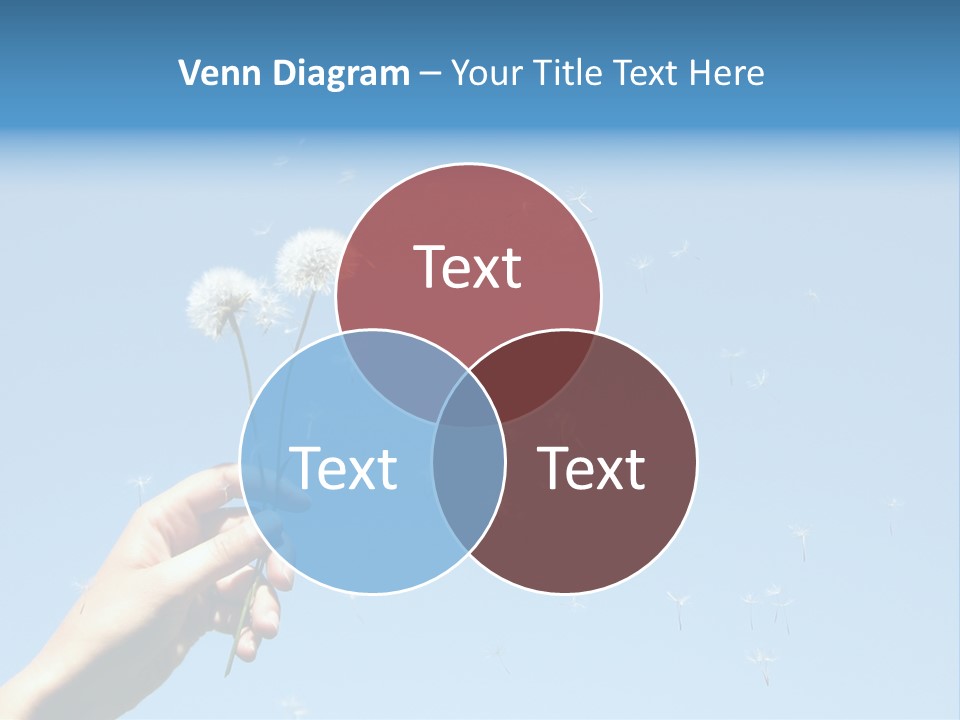 Fingers Horizontal Freedom PowerPoint Template