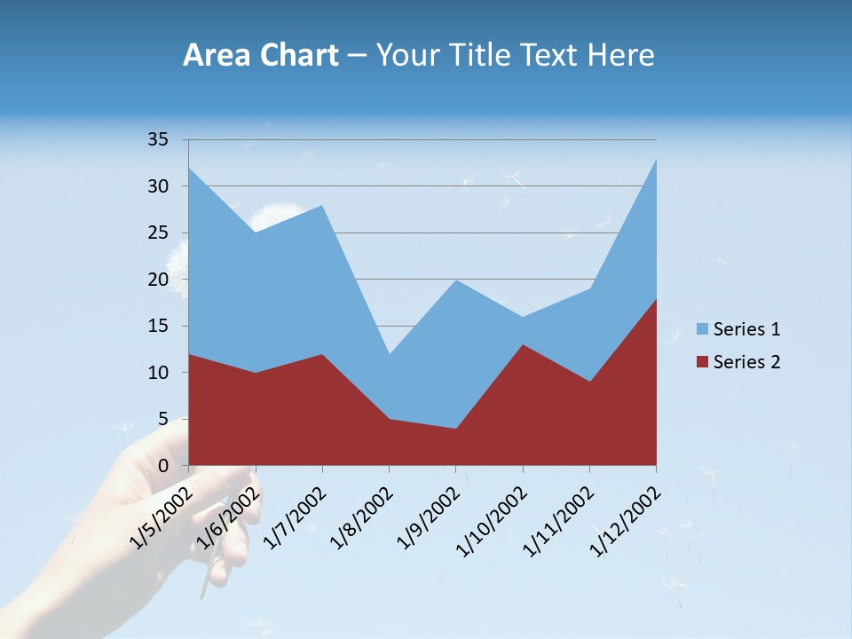 Fingers Horizontal Freedom PowerPoint Template
