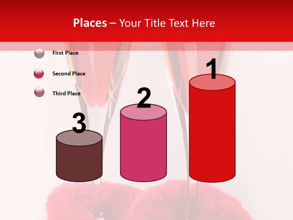 Alcohol Champagne Cutout PowerPoint Template