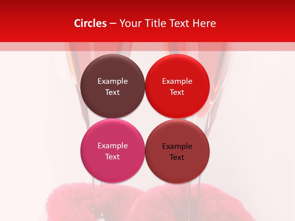 Alcohol Champagne Cutout PowerPoint Template