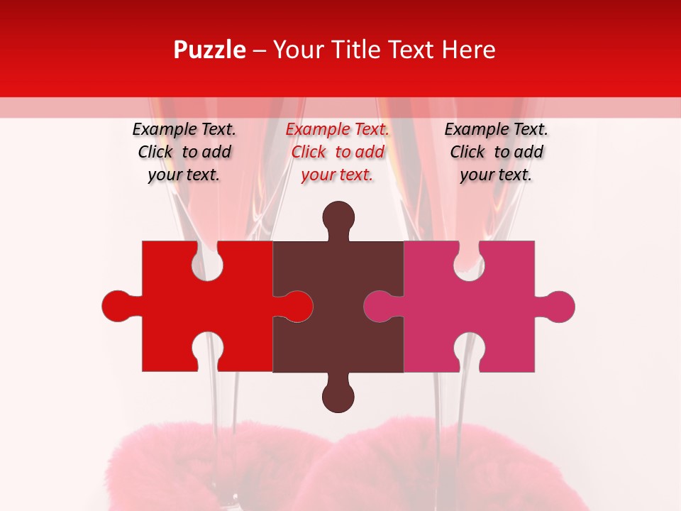 Alcohol Champagne Cutout PowerPoint Template