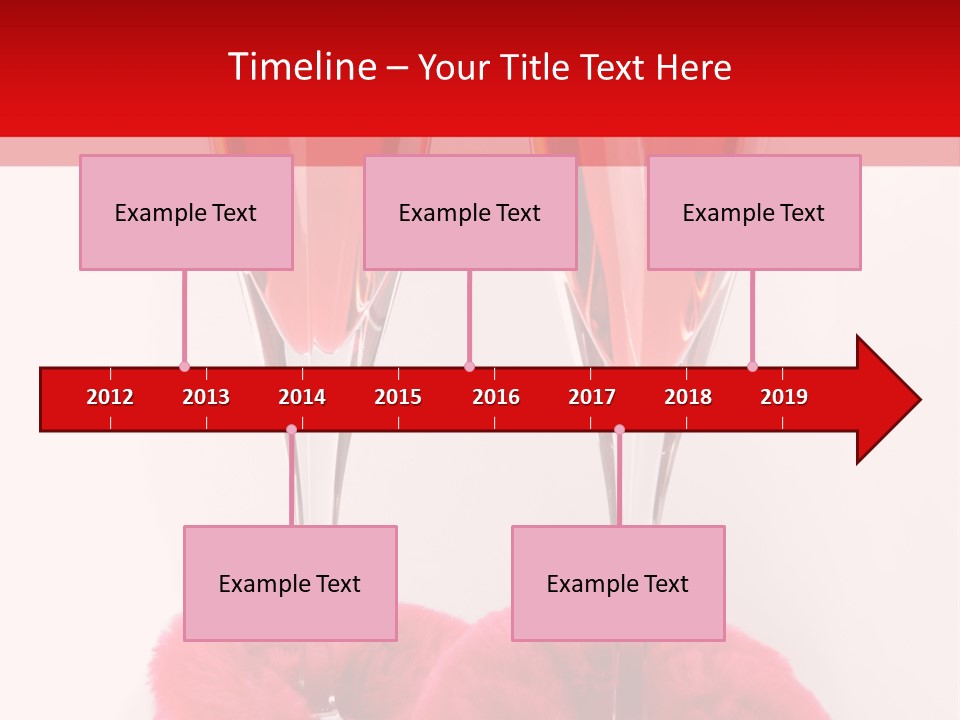 Alcohol Champagne Cutout PowerPoint Template