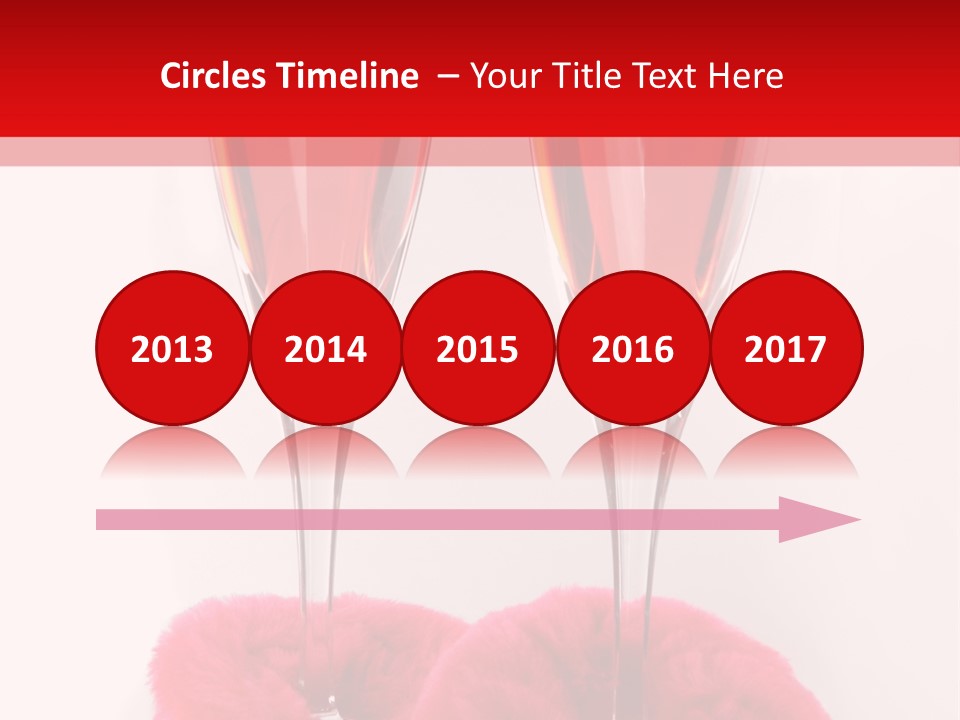 Alcohol Champagne Cutout PowerPoint Template