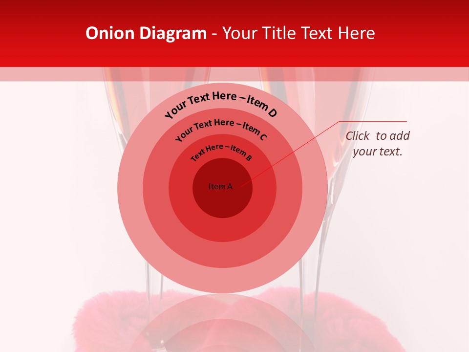 Alcohol Champagne Cutout PowerPoint Template