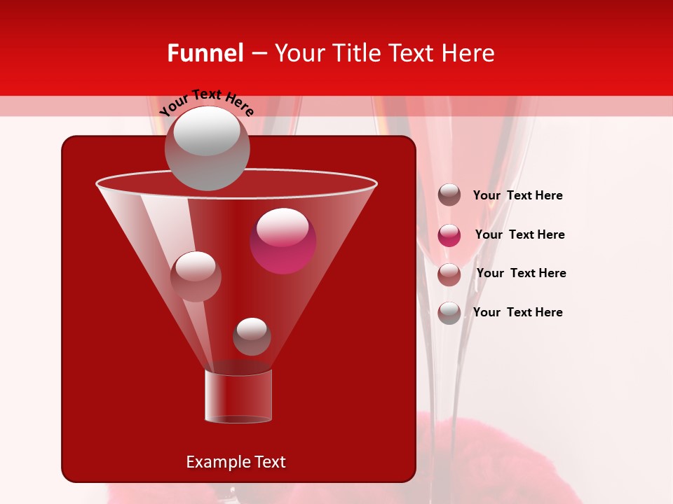 Alcohol Champagne Cutout PowerPoint Template