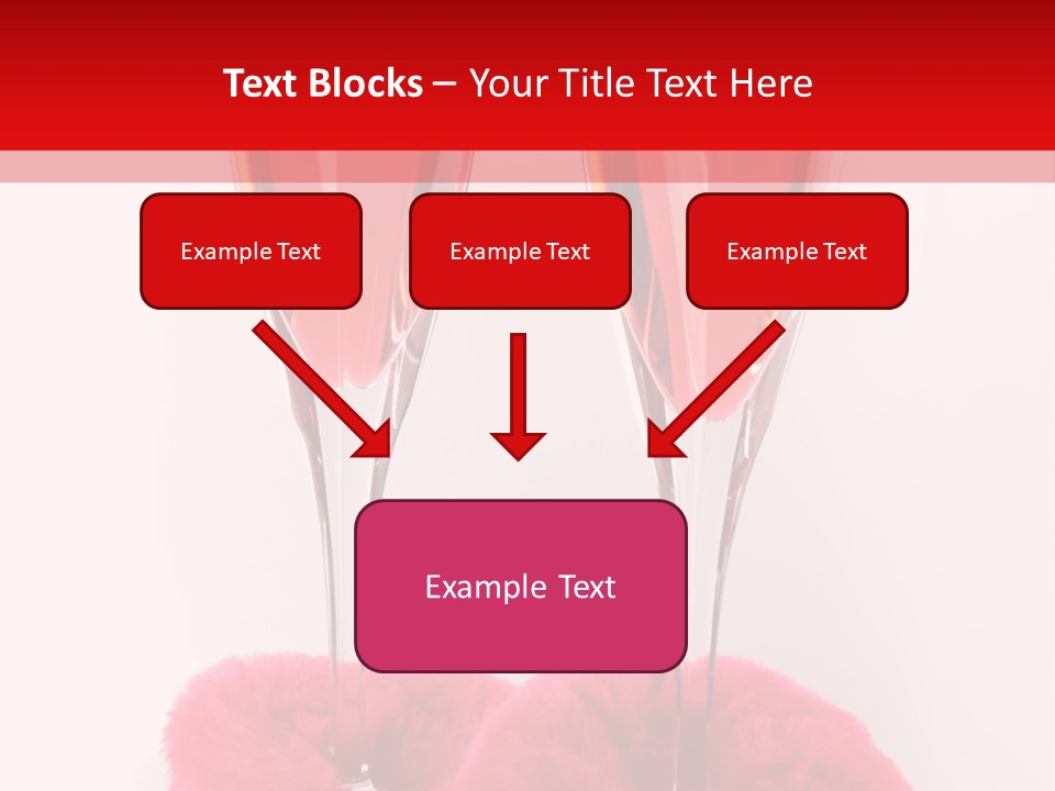 Alcohol Champagne Cutout PowerPoint Template