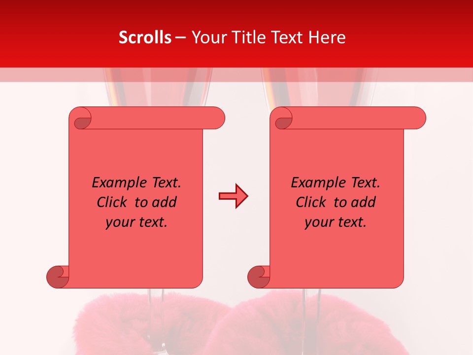 Alcohol Champagne Cutout PowerPoint Template