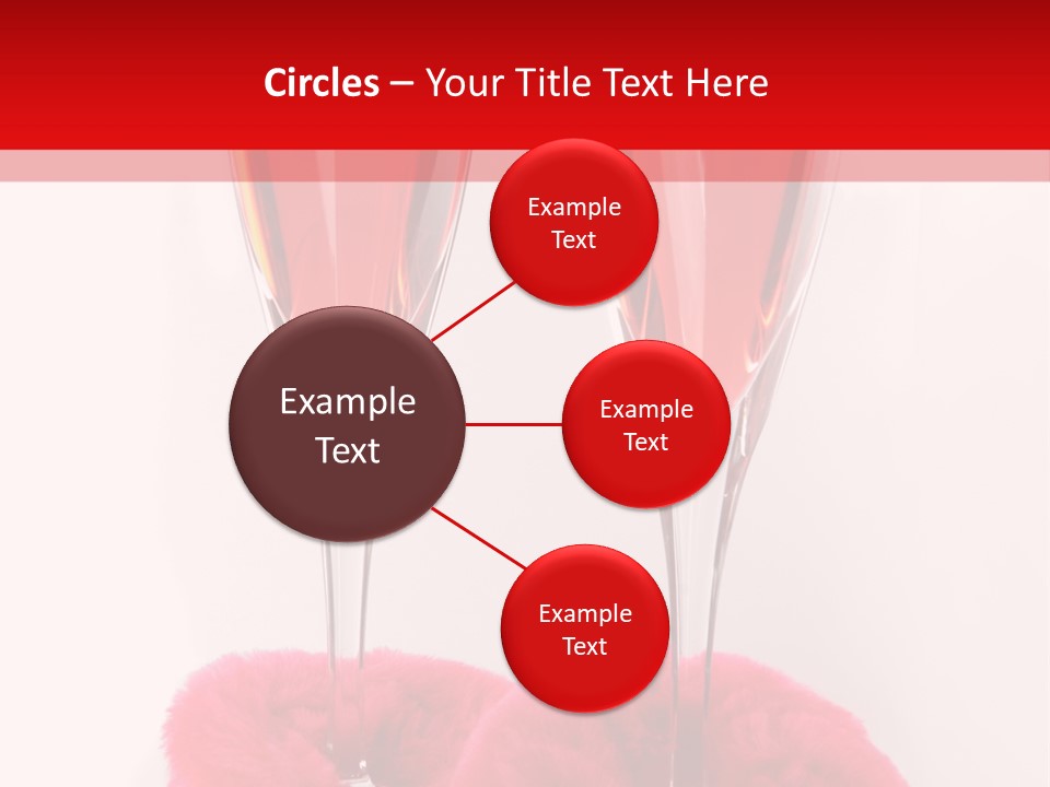 Alcohol Champagne Cutout PowerPoint Template