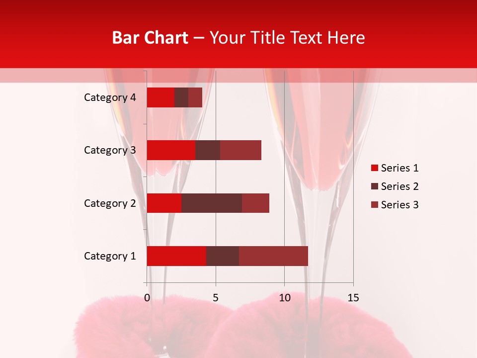 Alcohol Champagne Cutout PowerPoint Template