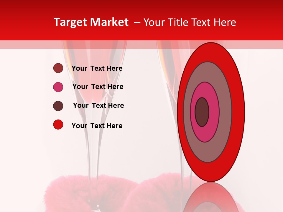 Alcohol Champagne Cutout PowerPoint Template