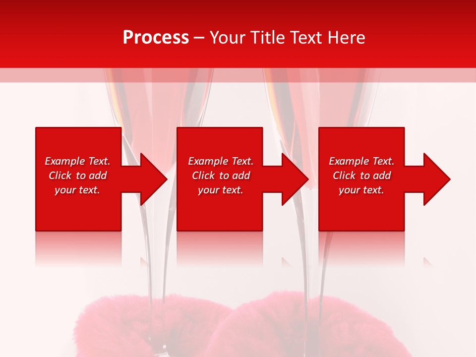 Alcohol Champagne Cutout PowerPoint Template