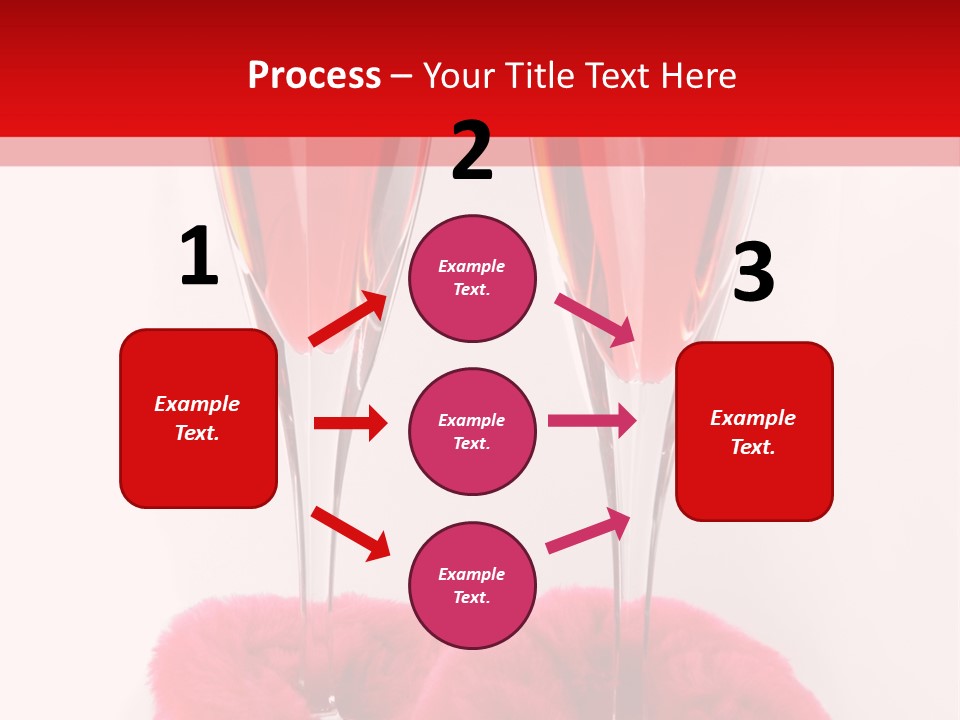 Alcohol Champagne Cutout PowerPoint Template