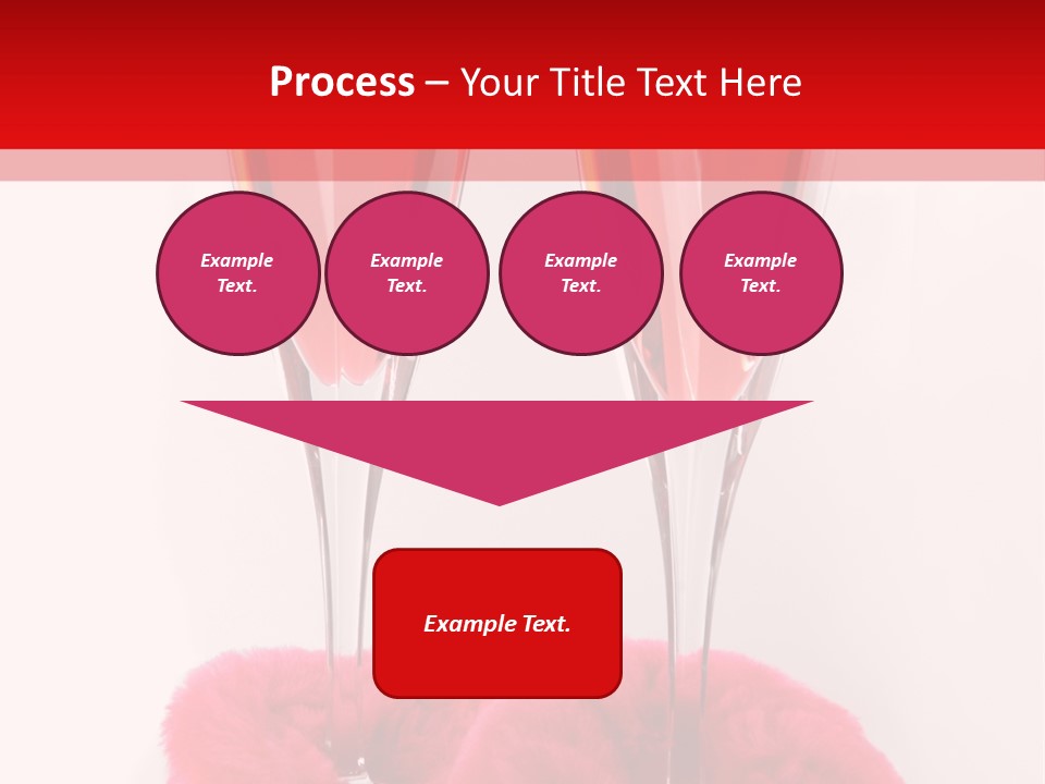 Alcohol Champagne Cutout PowerPoint Template