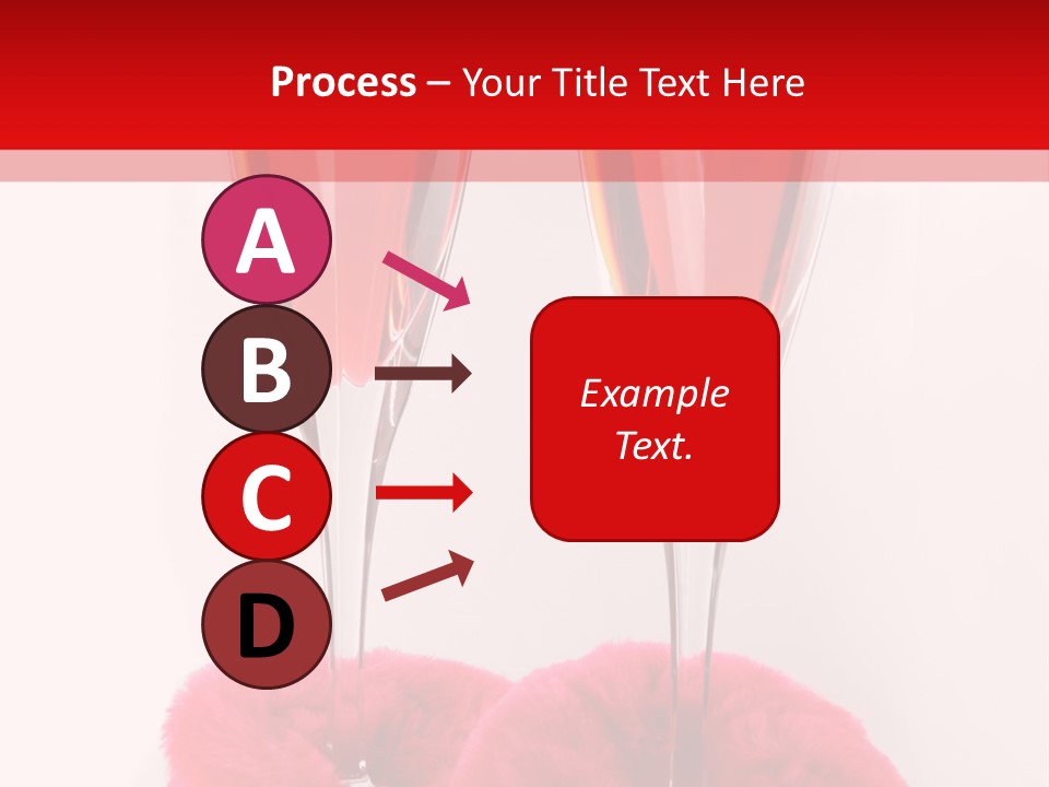 Alcohol Champagne Cutout PowerPoint Template