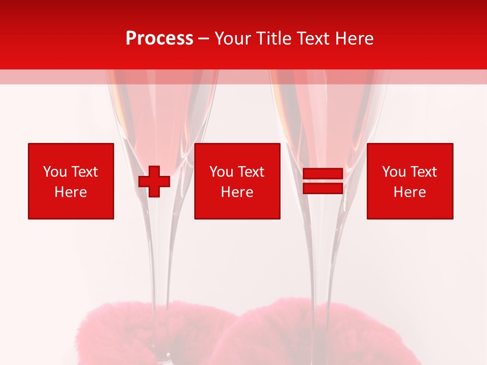 Alcohol Champagne Cutout PowerPoint Template