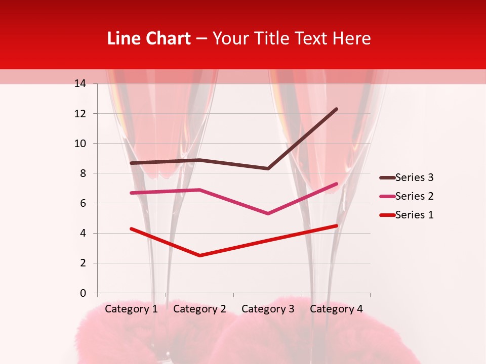 Alcohol Champagne Cutout PowerPoint Template