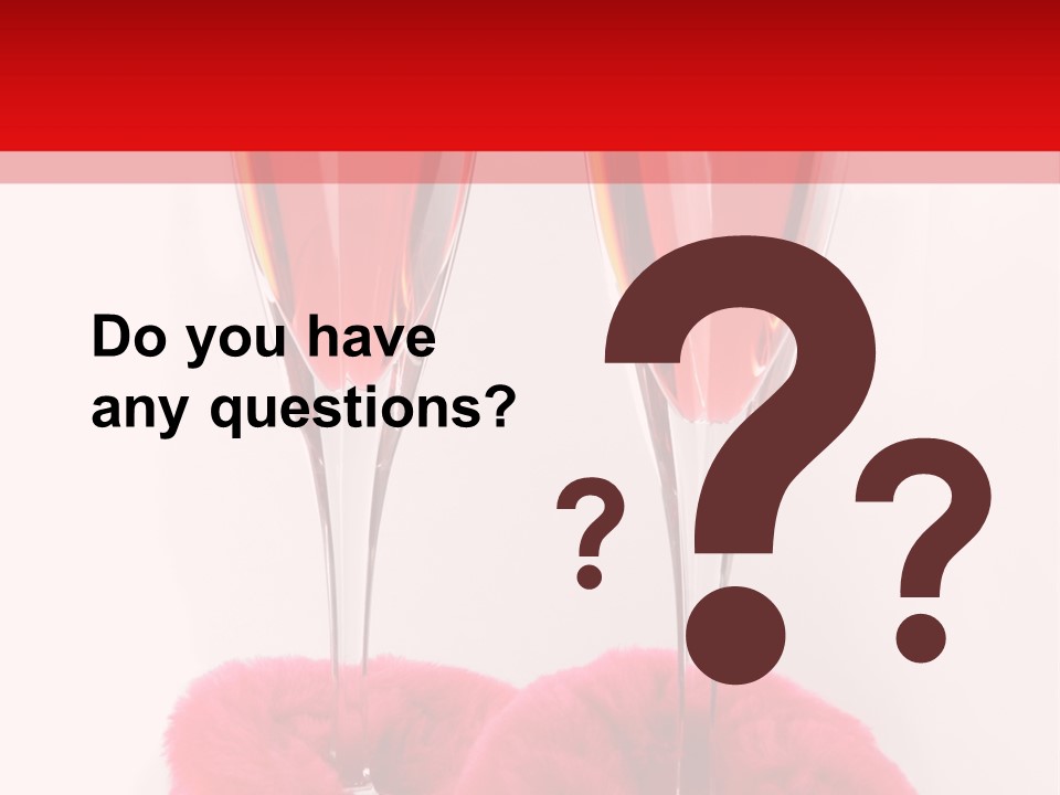 Alcohol Champagne Cutout PowerPoint Template