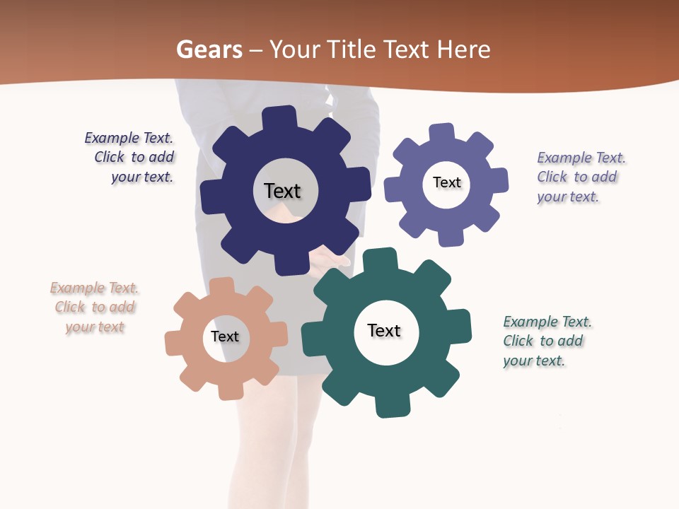 Face Fashion Person PowerPoint Template