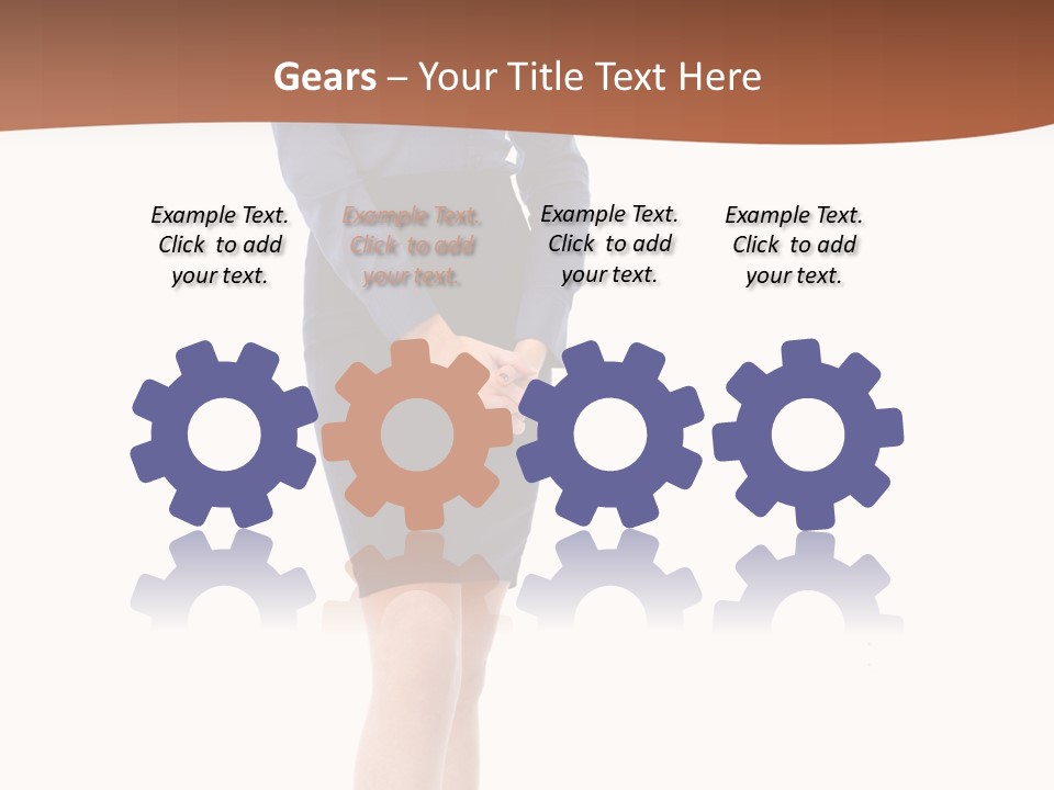 Face Fashion Person PowerPoint Template