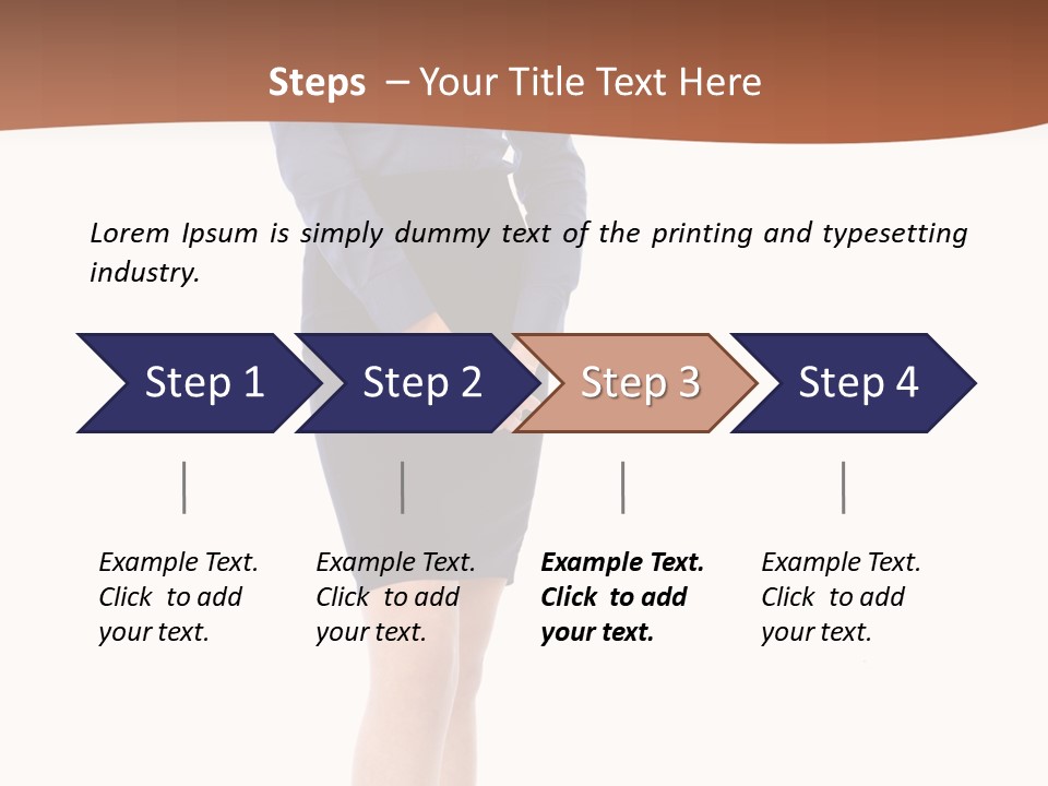 Face Fashion Person PowerPoint Template