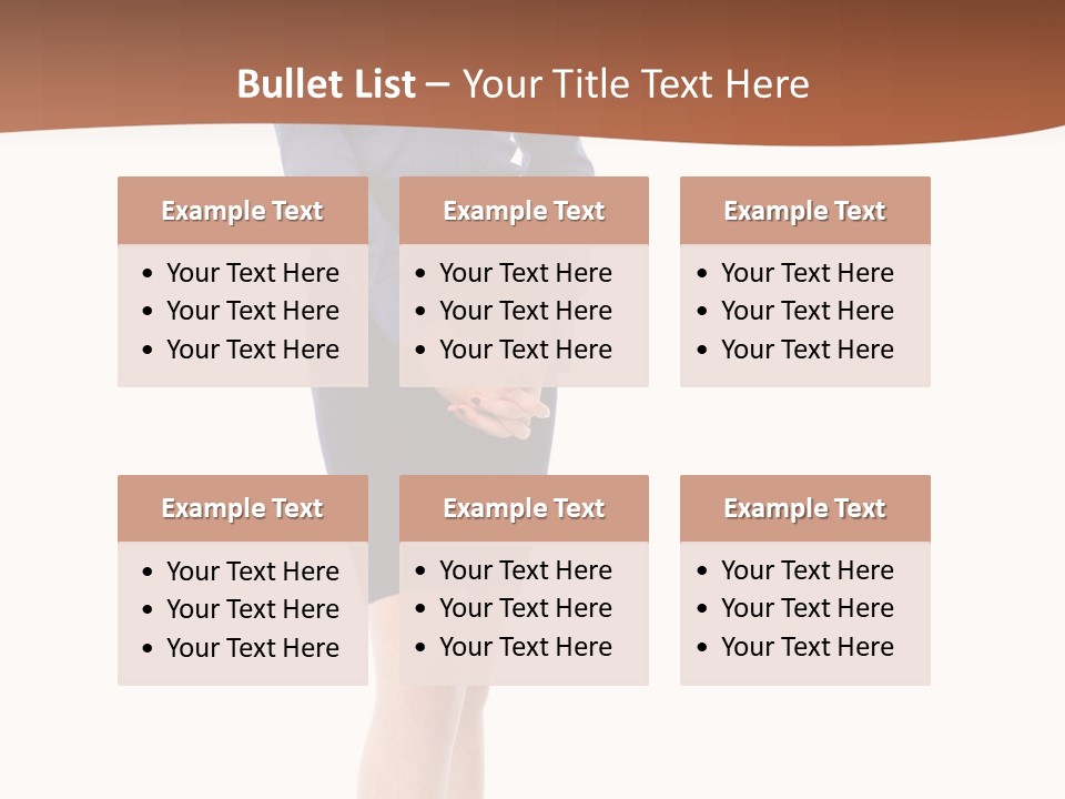 Face Fashion Person PowerPoint Template