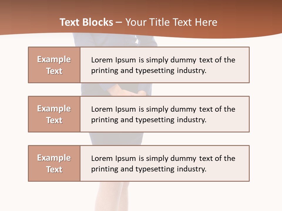 Face Fashion Person PowerPoint Template