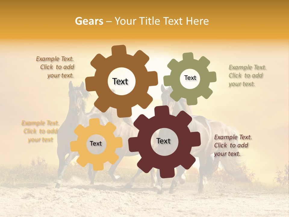 Ranch Tale Draft PowerPoint Template