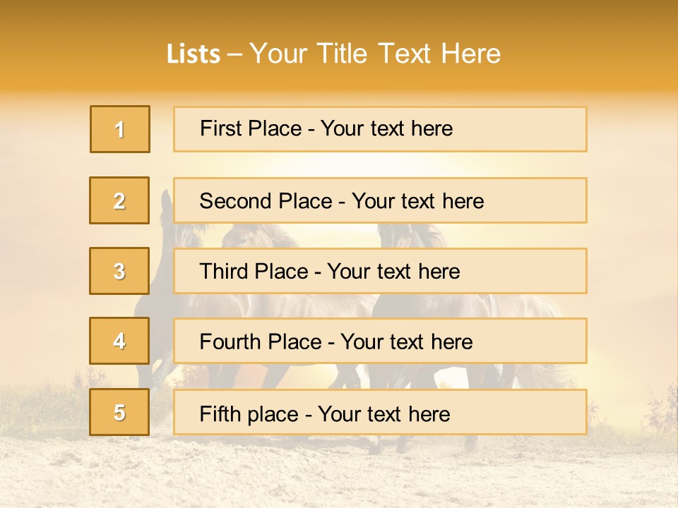 Ranch Tale Draft PowerPoint Template