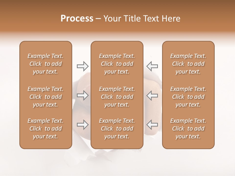 Hole Attention Damaged PowerPoint Template
